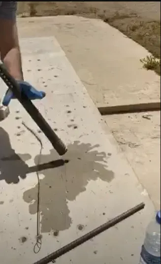 مرحلة التنظيف قبل زرع التشاريك
