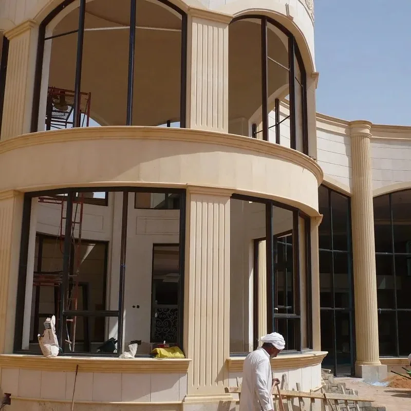 واجهات دائرية