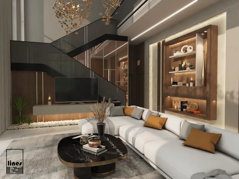 تصميم غرفة معيشة