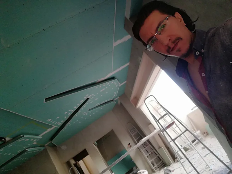 تنفيذ ديكور سقف مستعار
