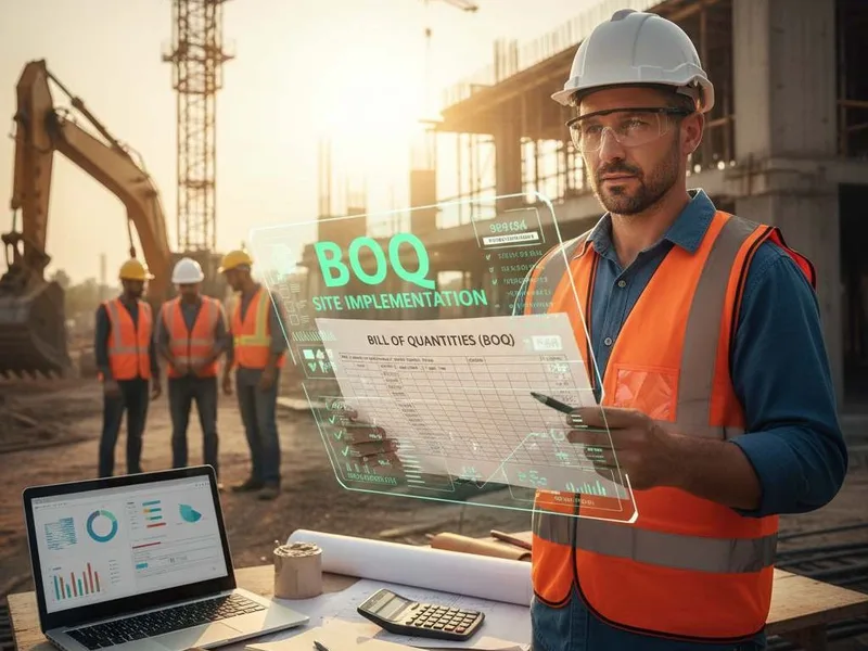 قراءة جدول الكميات (BoQ) واستخدامه موقعيًا