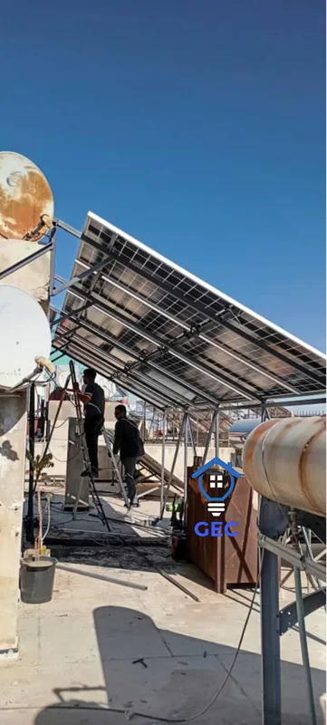 تنفيذ أنظمة طاقة شمسية